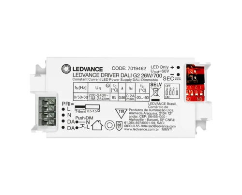 Driver Led Dali 26W 220/240V 150-700Ma Ip20 7019462 Ledvance